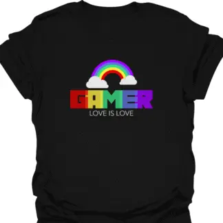 Gamer Pride Rainbow T-shirt