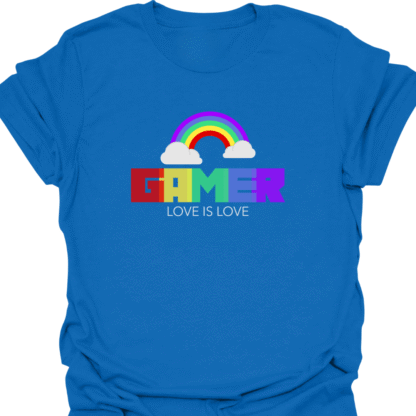 Gamer Pride Rainbow T-shirt - Image 4