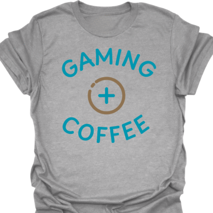Gaming + Coffee T-shirt - Image 2