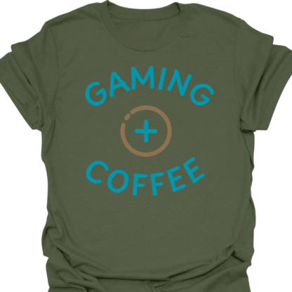 Gaming + Coffee T-shirt - Image 7