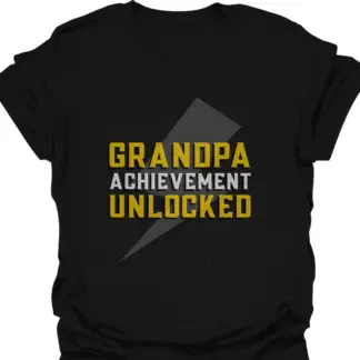 Grandpa Achievement Unlocked T-shirt