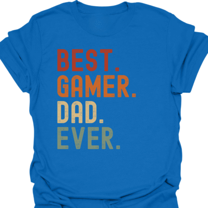 Best. Gamer. Dad. Ever. T-Shirt - Image 4