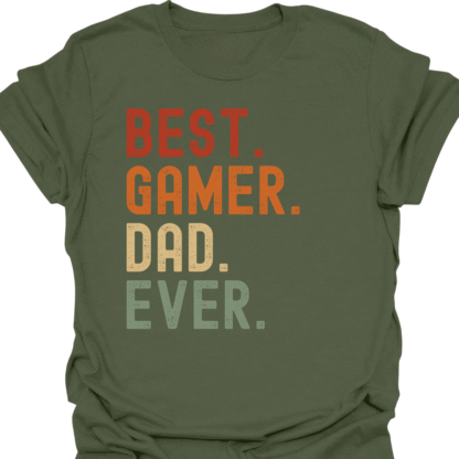 Best. Gamer. Dad. Ever. T-Shirt - Image 7