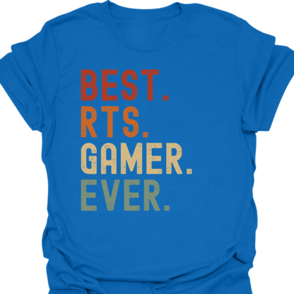 Best. RTS. Gamer. Ever. Retro T-Shirt - Image 4