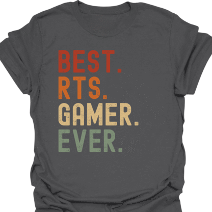 Best. RTS. Gamer. Ever. Retro T-Shirt - Image 6