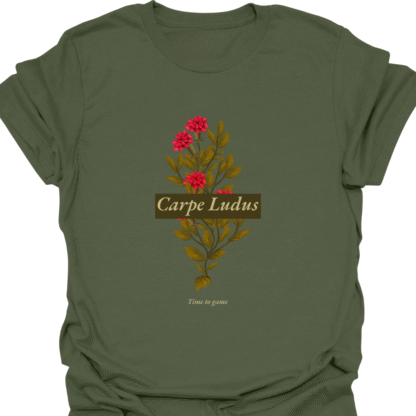 Carpe Ludus Time To Game T-Shirt - Image 7