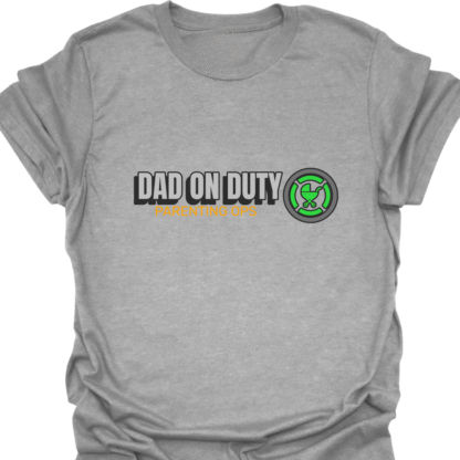 Dad On Duty Parenting Ops T-Shirt - Image 2
