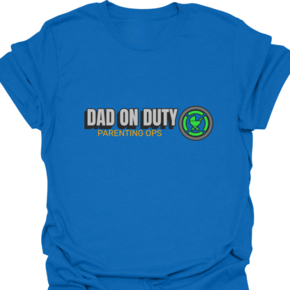 Dad On Duty Parenting Ops T-Shirt - Image 4