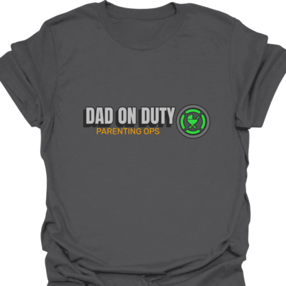 Dad On Duty Parenting Ops T-Shirt - Image 6