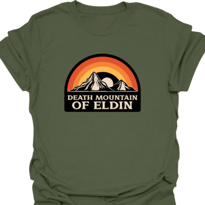 Death Mountain of Eldin T-Shirt - Image 7