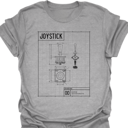 Exploded Joystick T-shirt - Image 2