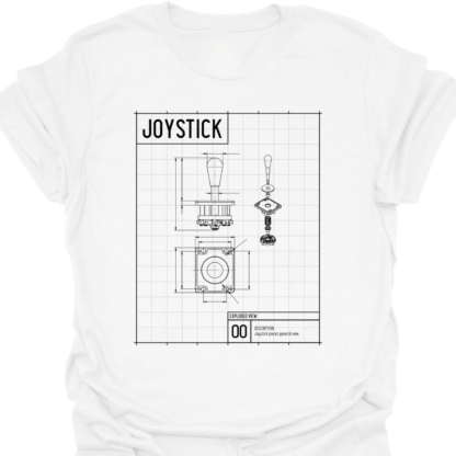 Exploded Joystick T-shirt - Image 3