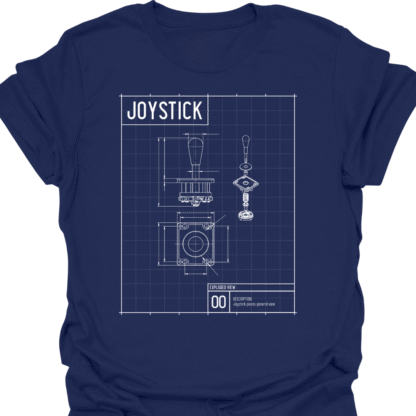 Exploded Joystick T-shirt - Image 5