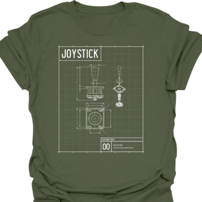 Exploded Joystick T-shirt - Image 7