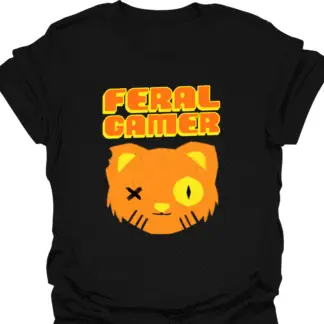Feral Gamer Orange T-Shirt