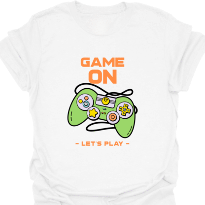 Game On Let's Play T-Shirt - Image 3