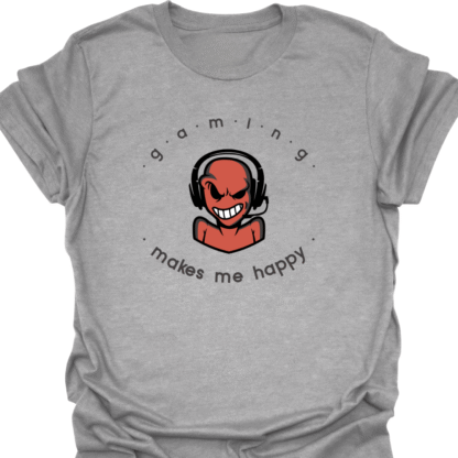 Gaming Makes Me Happy T-shirt - Image 2