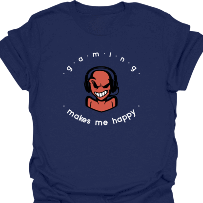 Gaming Makes Me Happy T-shirt - Image 5