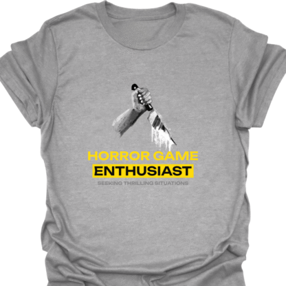 Horror Game Enthusiast T-Shirt - Image 2