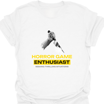 Horror Game Enthusiast T-Shirt - Image 3