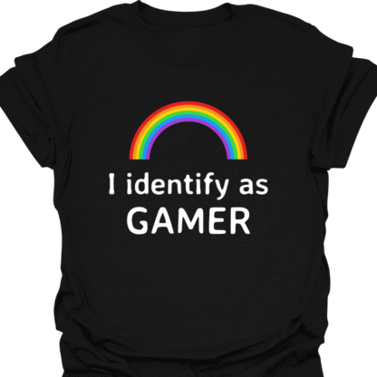 I Identify As Gamer T-shirt