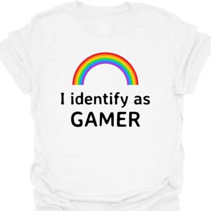 I Identify As Gamer T-shirt - Image 3