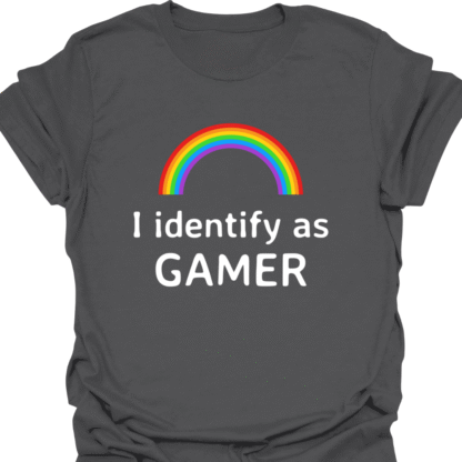I Identify As Gamer T-shirt - Image 6