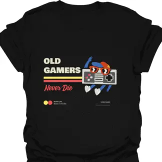 Old Gamers Never Die T-shirt