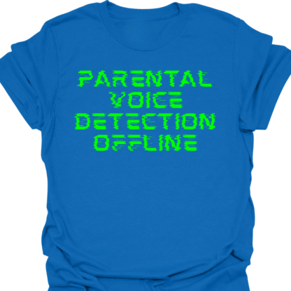 Parental Voice Detection Offline Green Screen T-Shirt - Image 6
