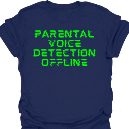 Parental Voice Detection Offline Green Screen T-Shirt - Image 5
