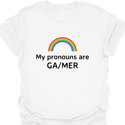 My Pronouns Are GA/MER T-shirt - Image 3