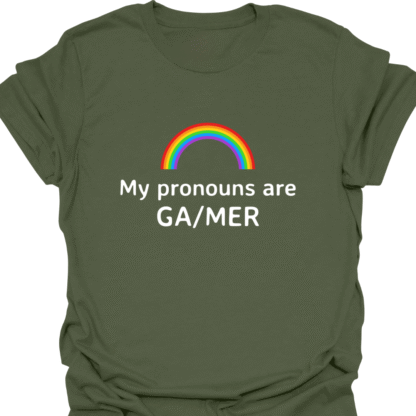 My Pronouns Are GA/MER T-shirt - Image 7