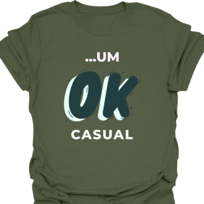 ...Um Ok Casual T-shirt - Image 7