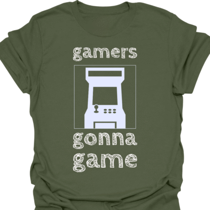 Gamers Gonna Game T-shirt - Image 7