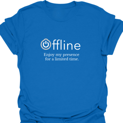 Offline Enjoy My Presence For A Limited Time T-shirt - Image 4