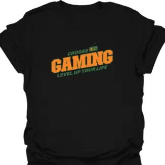 Choose Gaming Level Up Your Life Blocky T-Shirt