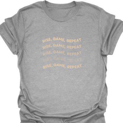 Rise, Game, Repeat Wavy T-Shirt - Image 8