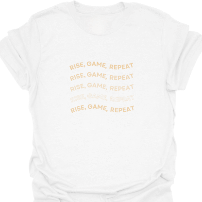 Rise, Game, Repeat Wavy T-Shirt - Image 7