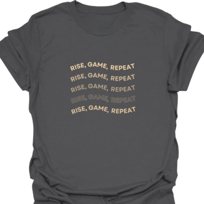 Rise, Game, Repeat Wavy T-Shirt - Image 4