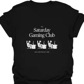 The Saturday Gaming Club One Ping At A Time T-shirt