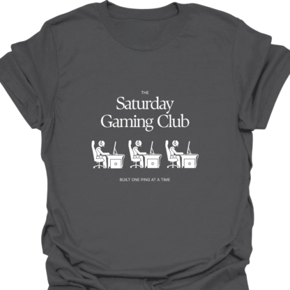 The Saturday Gaming Club One Ping At A Time T-shirt - Image 6